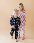 Bamboo Zip Romper | Little Bro