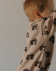 Sweatshirt Romper | Monster Truck