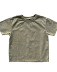 Olive Classic Stone-Wash Tee