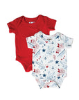 USA | Short Sleeve Bodysuit 2-pk