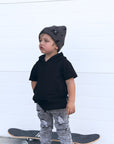 Charcoal Bolt Beanie