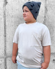 Charcoal Bolt Beanie