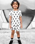 Biker Two Piece Set in Bowie
