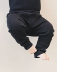 Ribbed Leggings | Black