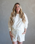 Star Spangled Terry | Women's Pullover & Short Set