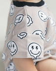 Short Sleeve Bubble Romper | Electric Drippy