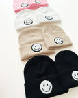 Smiley Beanie | Beige