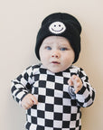 Smiley Beanie | Black