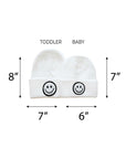 Smiley Beanie | White