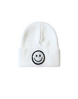 Smiley Beanie | White