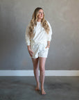 Star Spangled Terry | Women's Pullover & Short Set