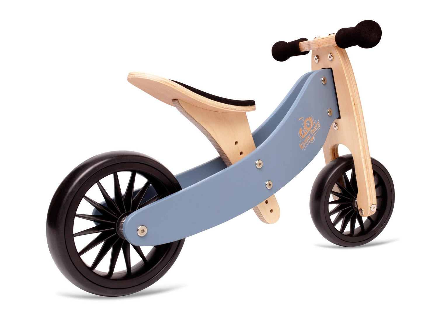 Tiny Tot Plus 2-in-1 Wooden Balance Bike & Tricycle