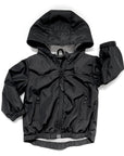 Zip-up Windbreaker - Black