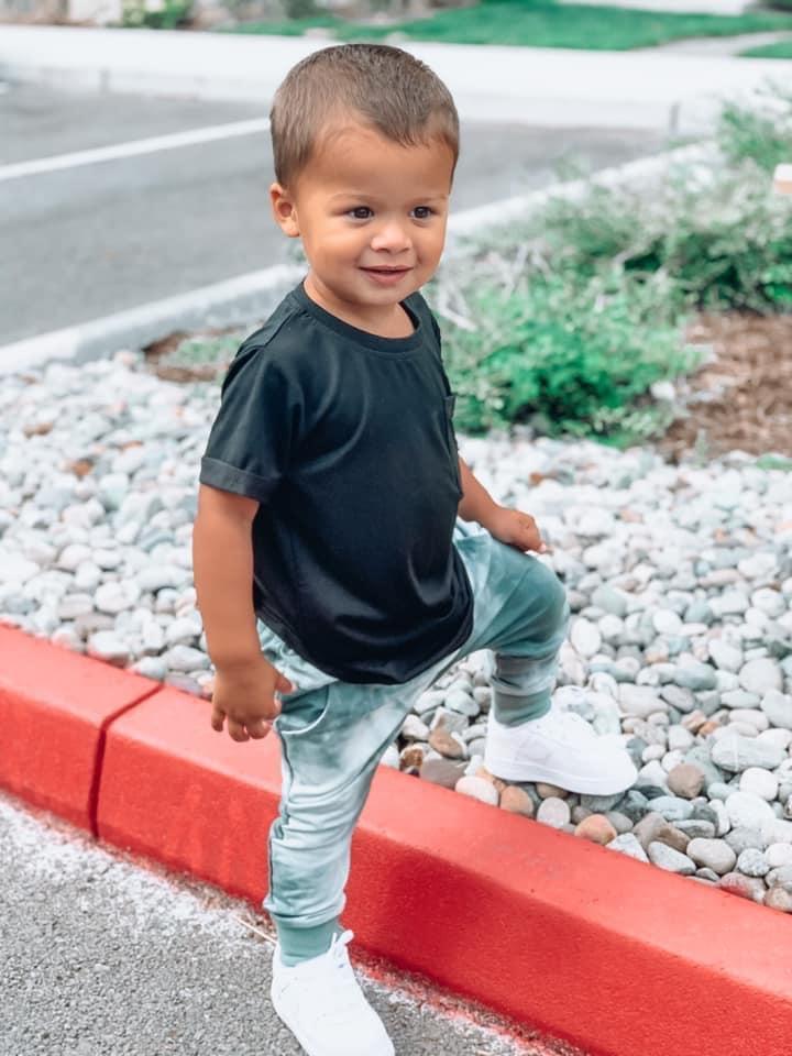 Little Bipsy Short Sleeve Pocket Tee - Black