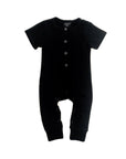 STORY FLASH SALE Snap Romper - Black