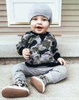 Knit Beanie - Grey