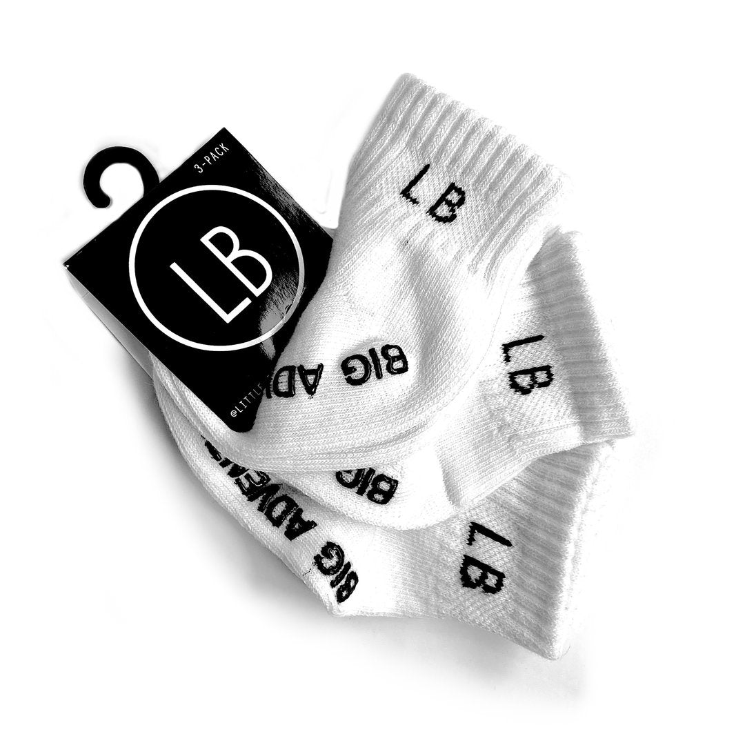 Little Bipsy Socks - White