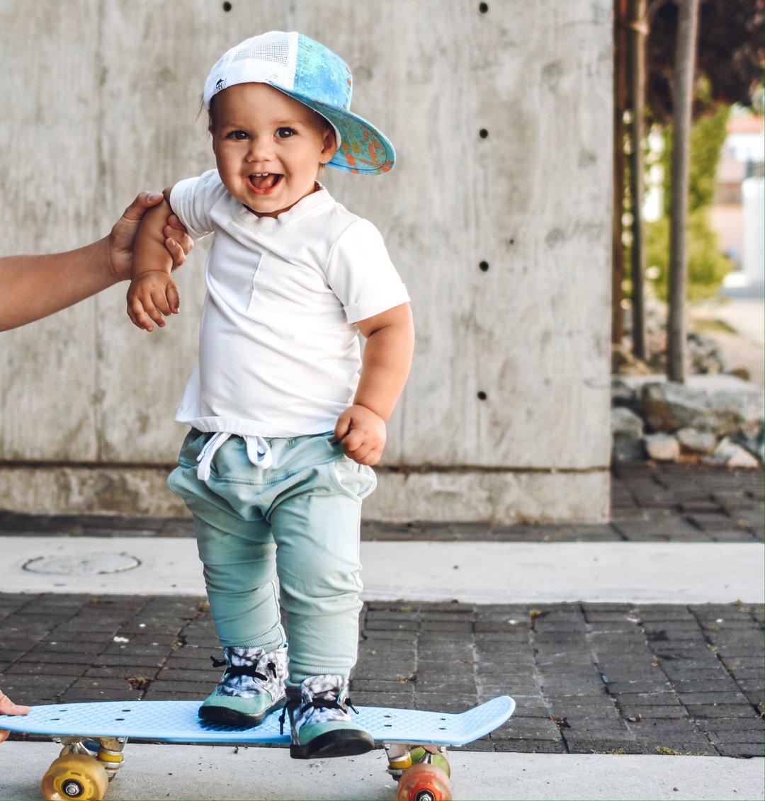 Little Bipsy Short Sleeve Pocket Tee - Off White