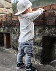 Grey Wash Denim