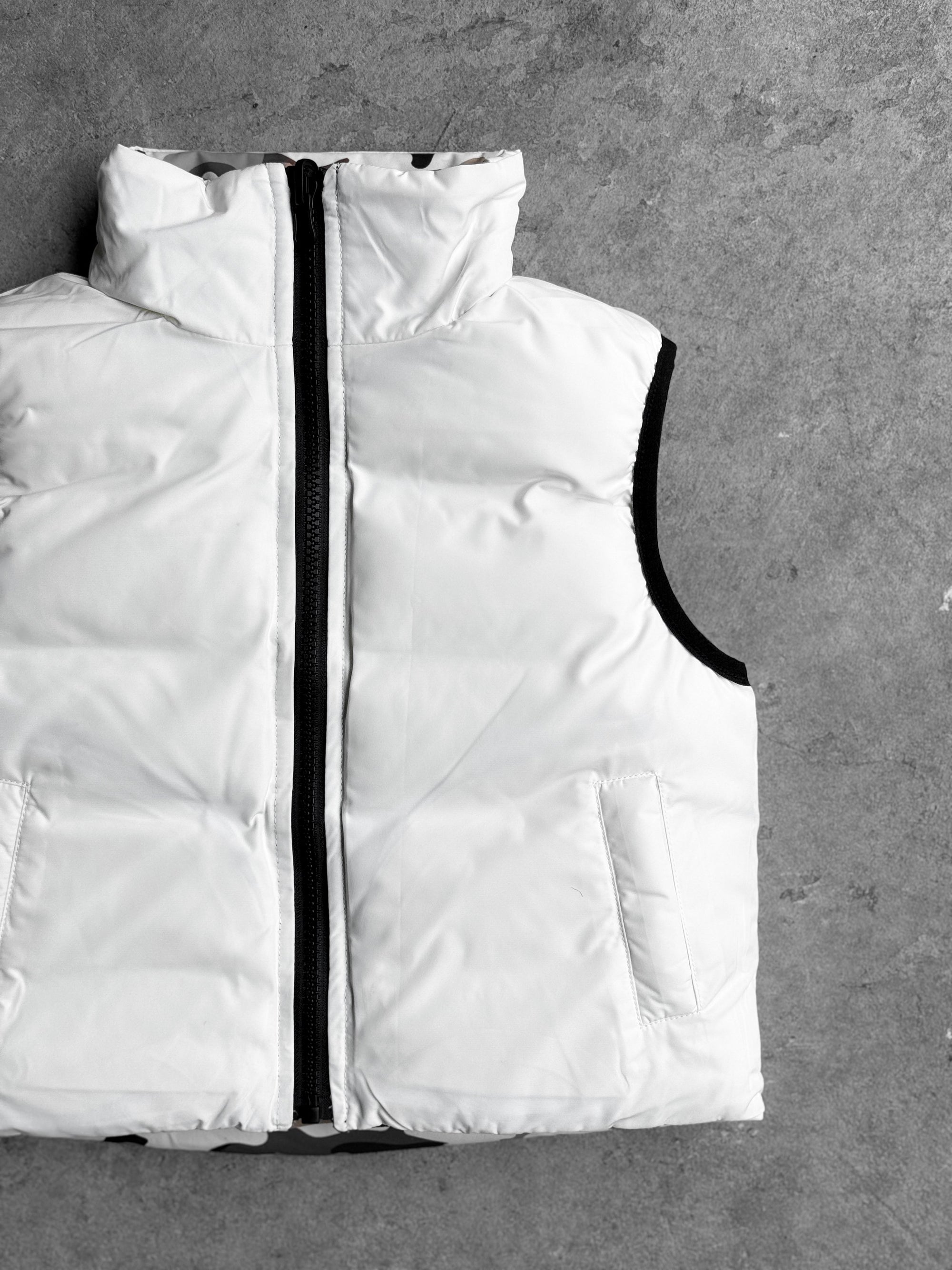 Reversible Puffer Vest in Ranger (PREORDER)