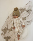 Bamboo Zip Pajamas | Ellis Plaid