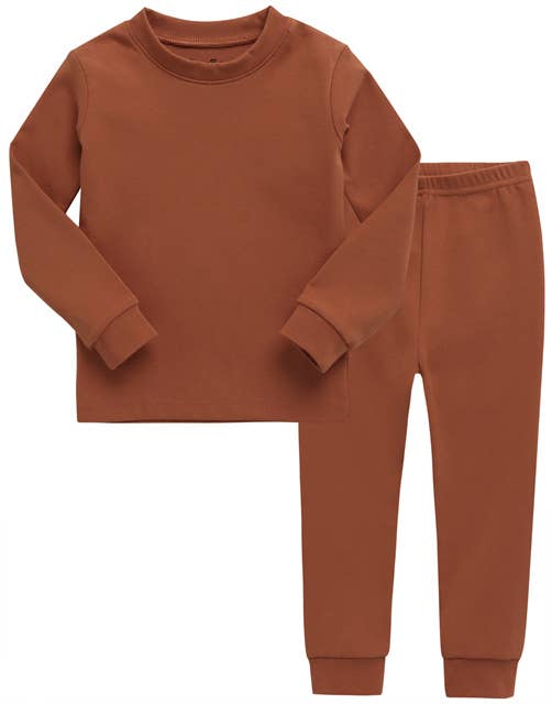 Daily Cotton Boys Girls Long Sleeve PJs