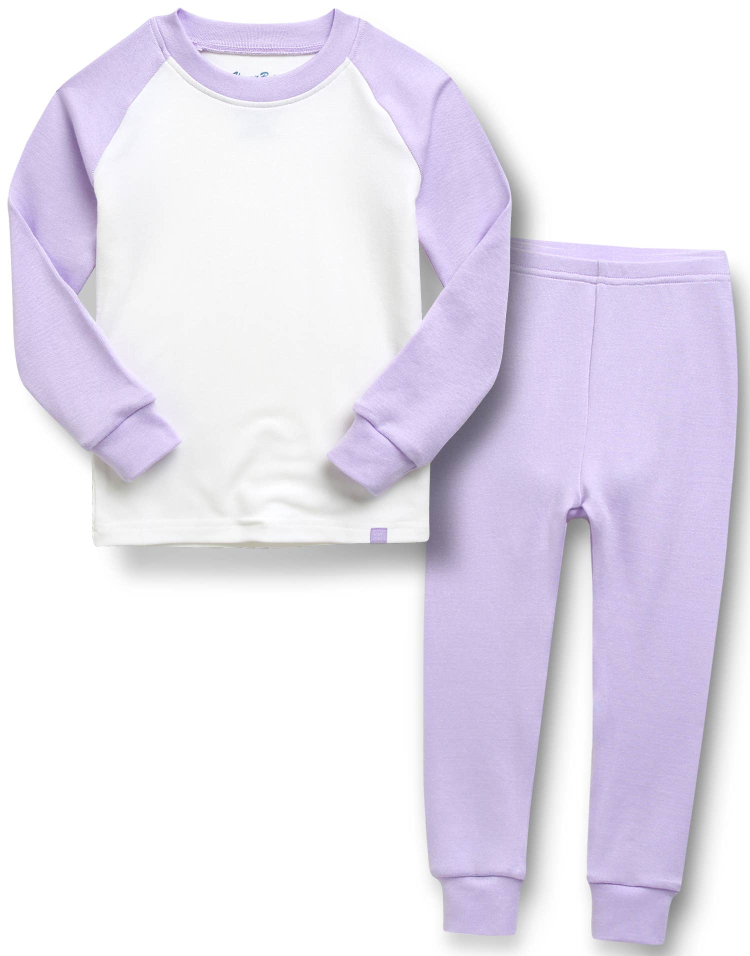 Modal Raglan Boys Girls  Long Sleeve PJs