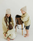 Ff Diaper Bag | Taupe