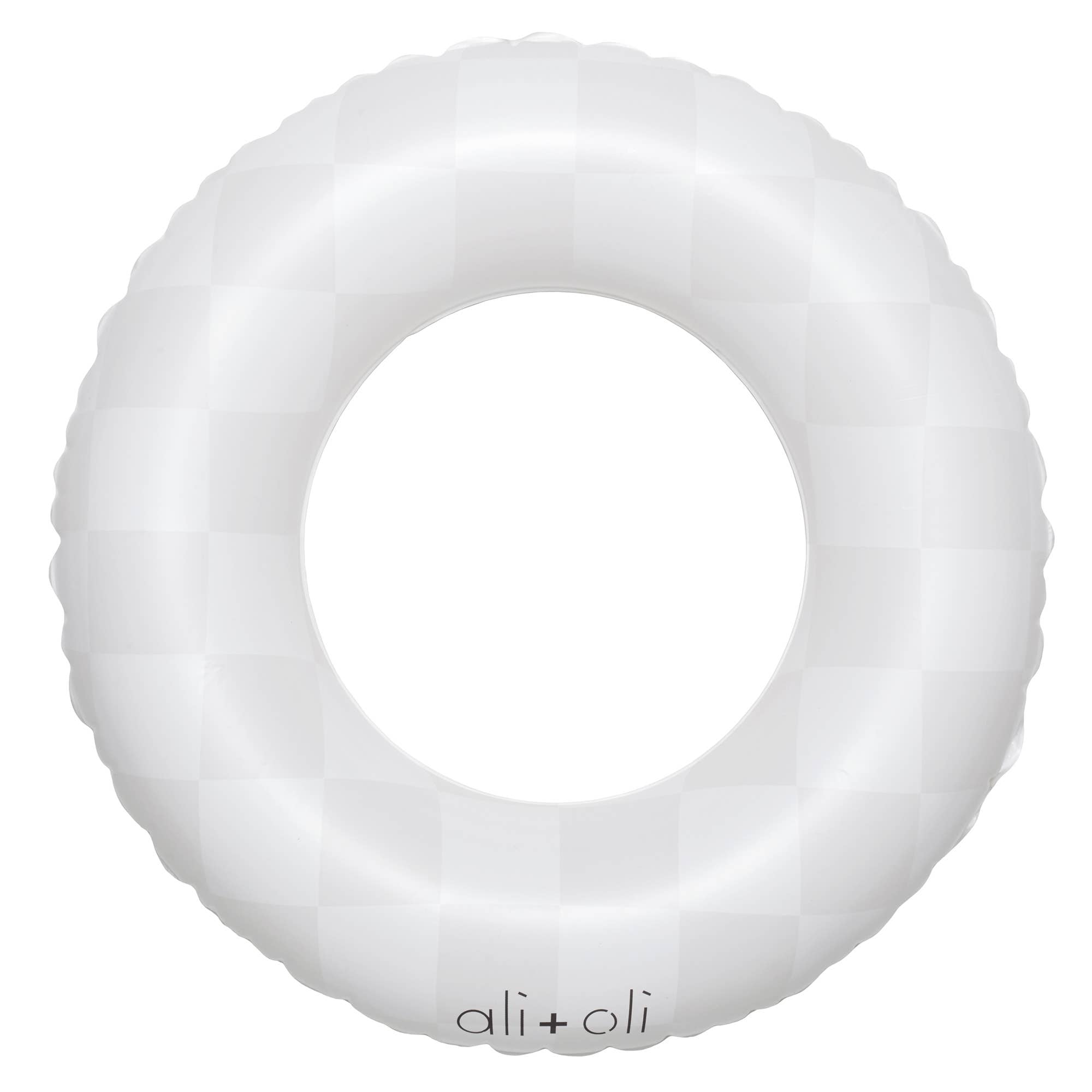 Ali+Oli Junior Swim Ring Pool Float (Checkers)