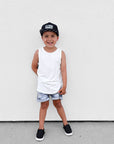 Bamboo Tank in White