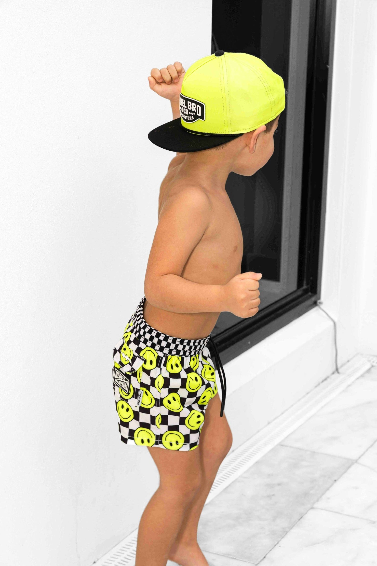 Hydro Snapback in Neon Electric Lime|| WATERPROOF ||  PREORDER