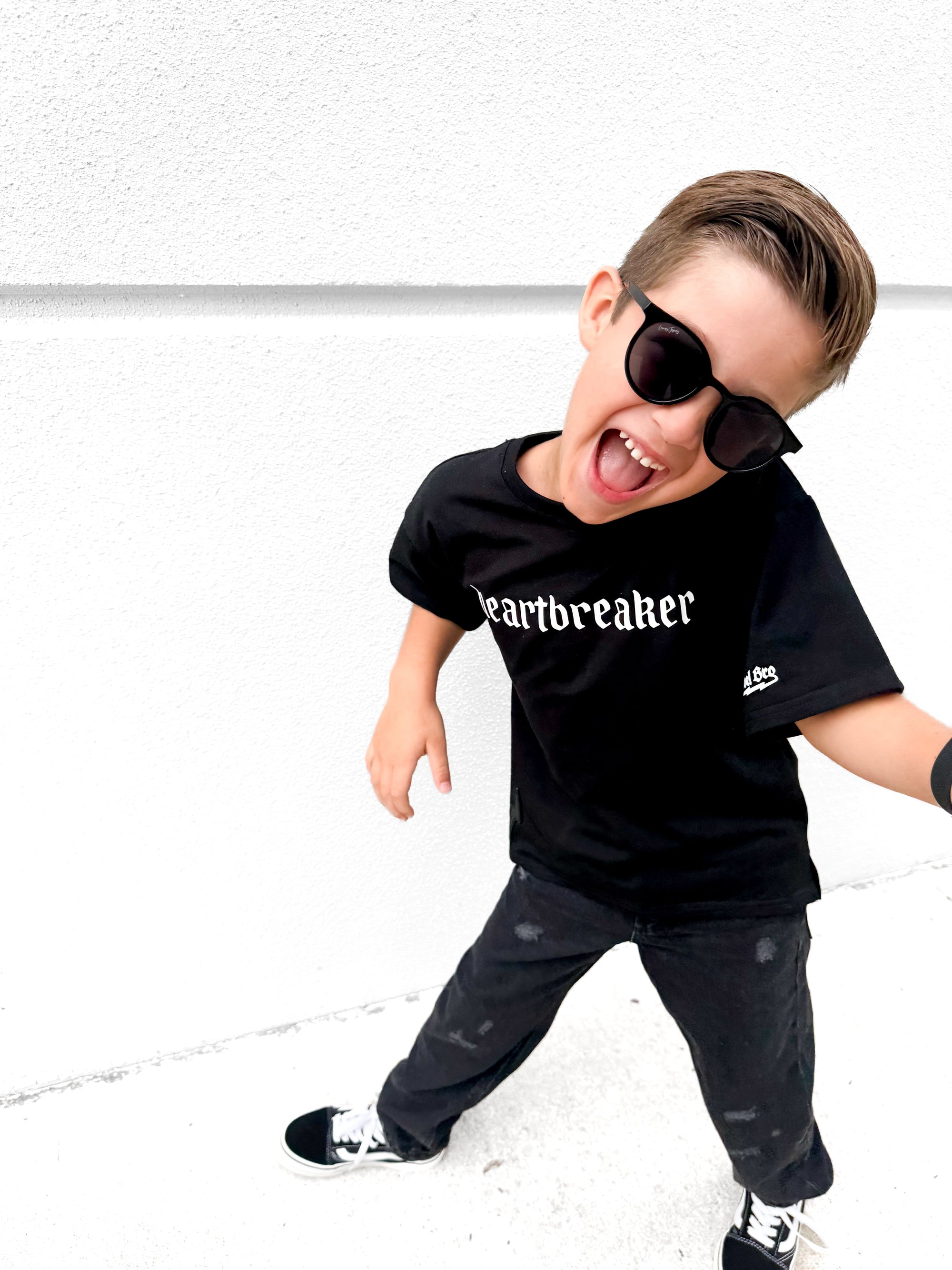 Bamboo Graphic Tee in Heartbreaker