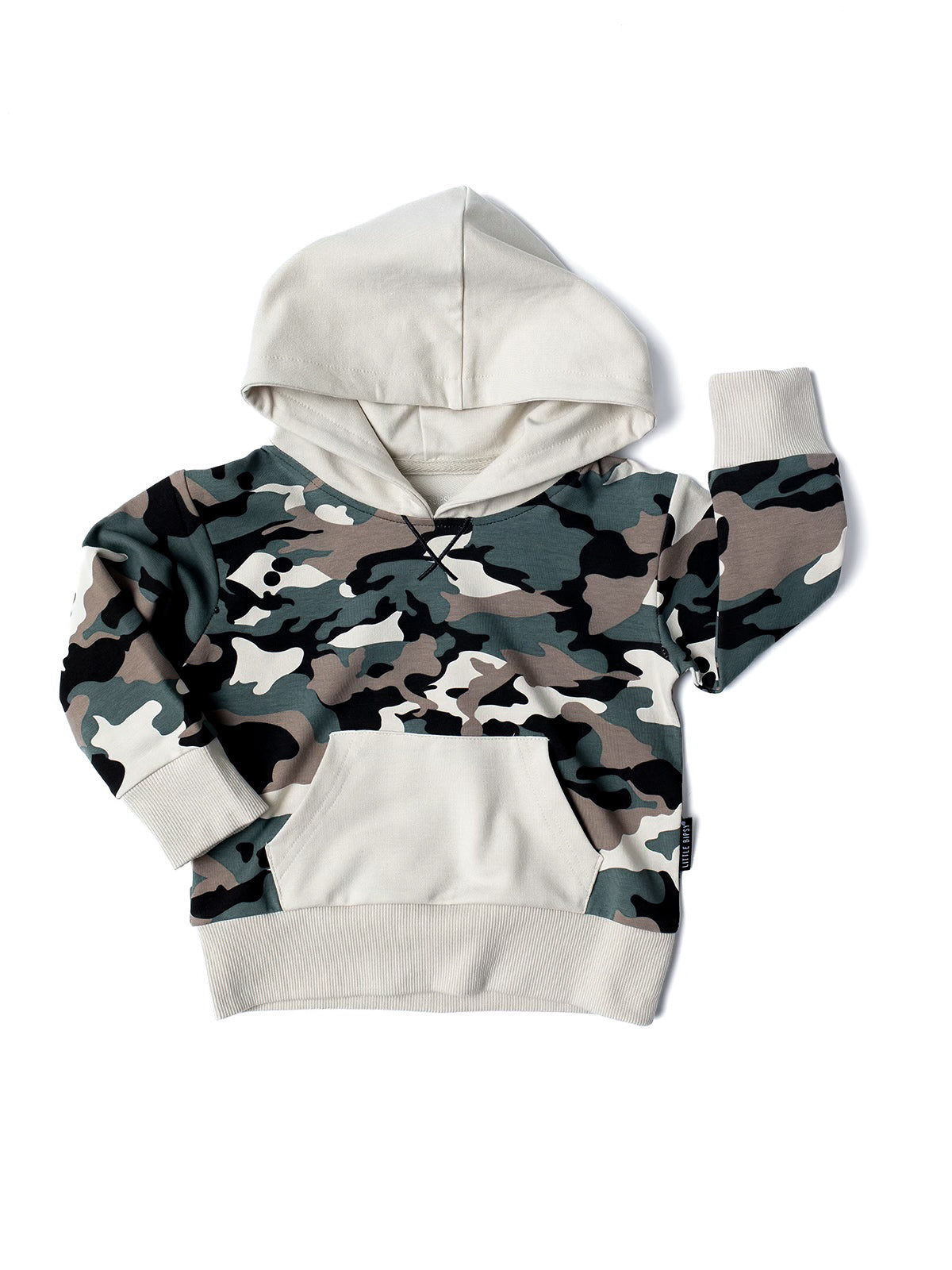 Hoodie - Pewter Camo
