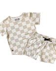 Biker Two Piece Set in Callen
