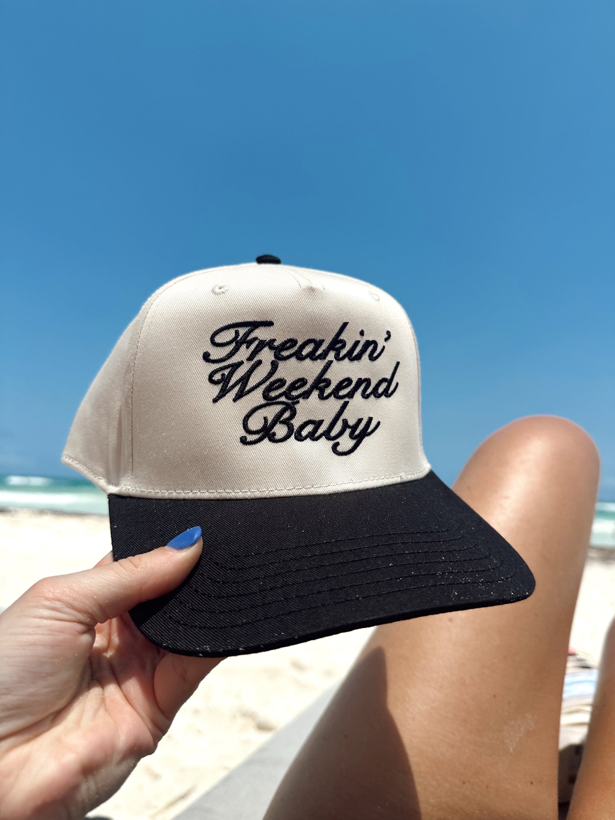 Freakin&#39; Weekend Baby - Vintage Trucker Hat