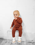 Ribbed Bamboo Leggings (3 Pack) - Neutral Solids