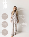 Short Sleeve Women's Bamboo Pajama | It's Bats!