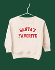 Santa's Favorite Varsity Sweatshirt