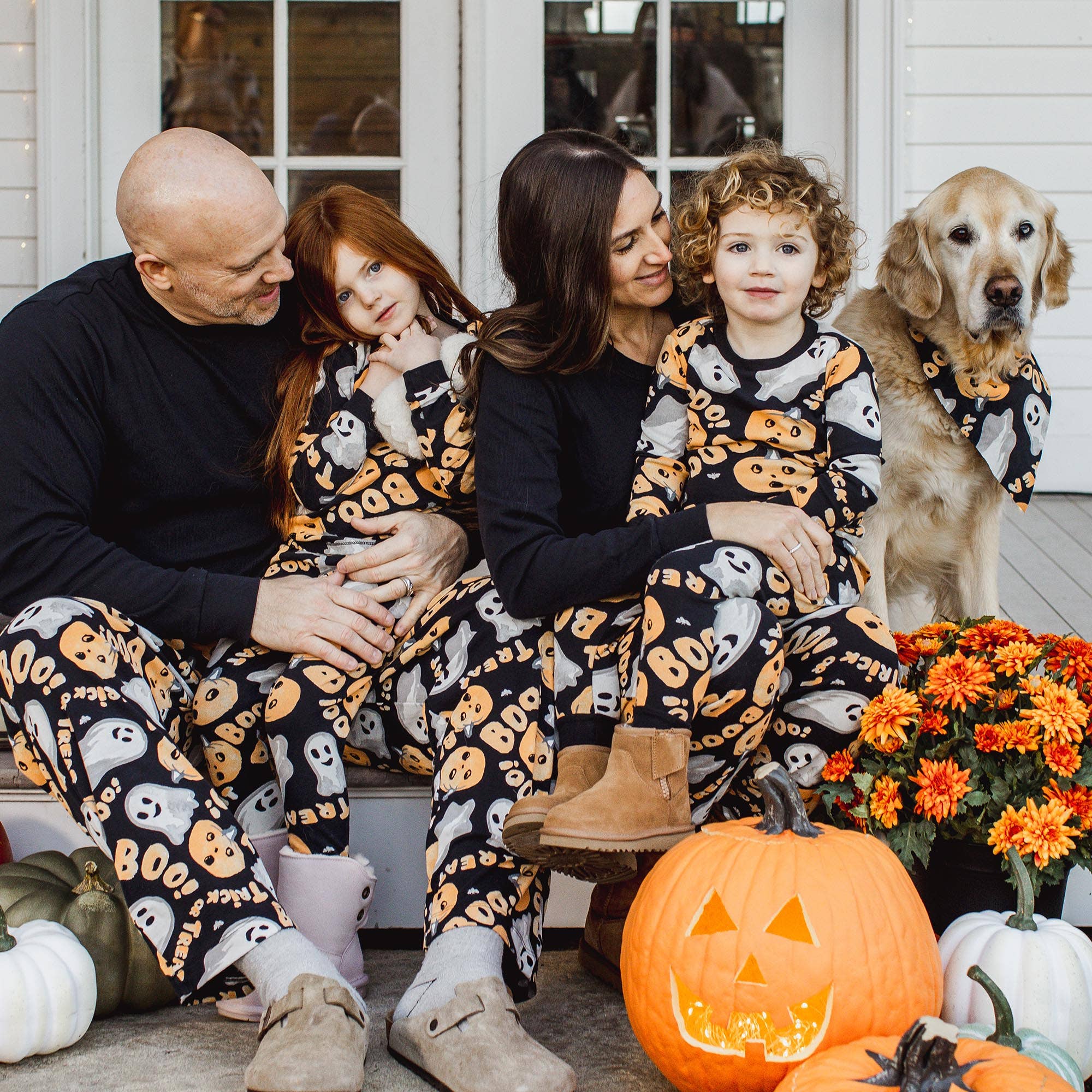 Boo! Organic Cotton Two-Piece Pajamas