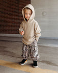 SAND WASHED • WAFFLE HOODIE