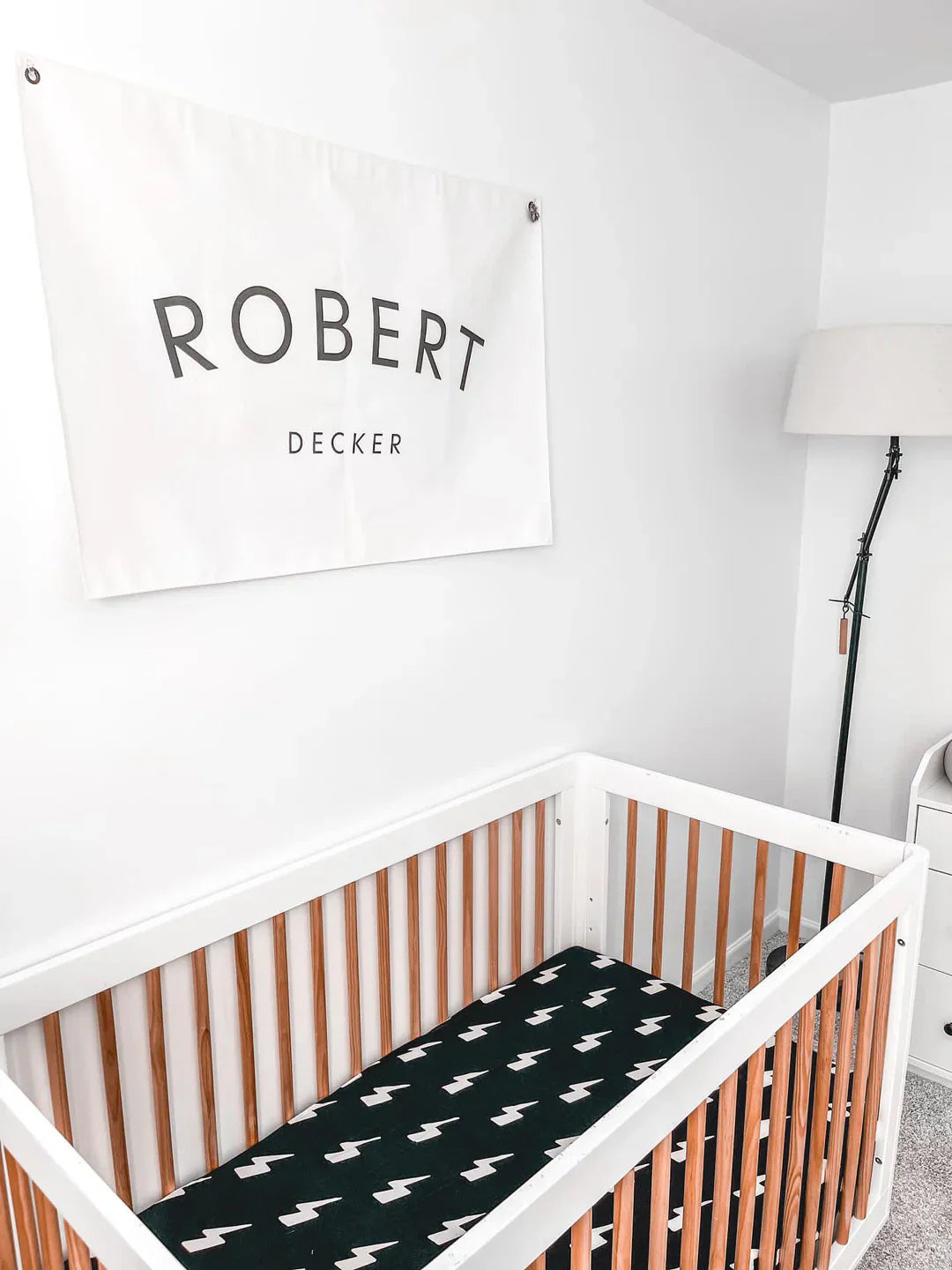 Bamboo Crib Sheet in Jagger