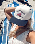 Take it Easy Vintage Trucker Hat