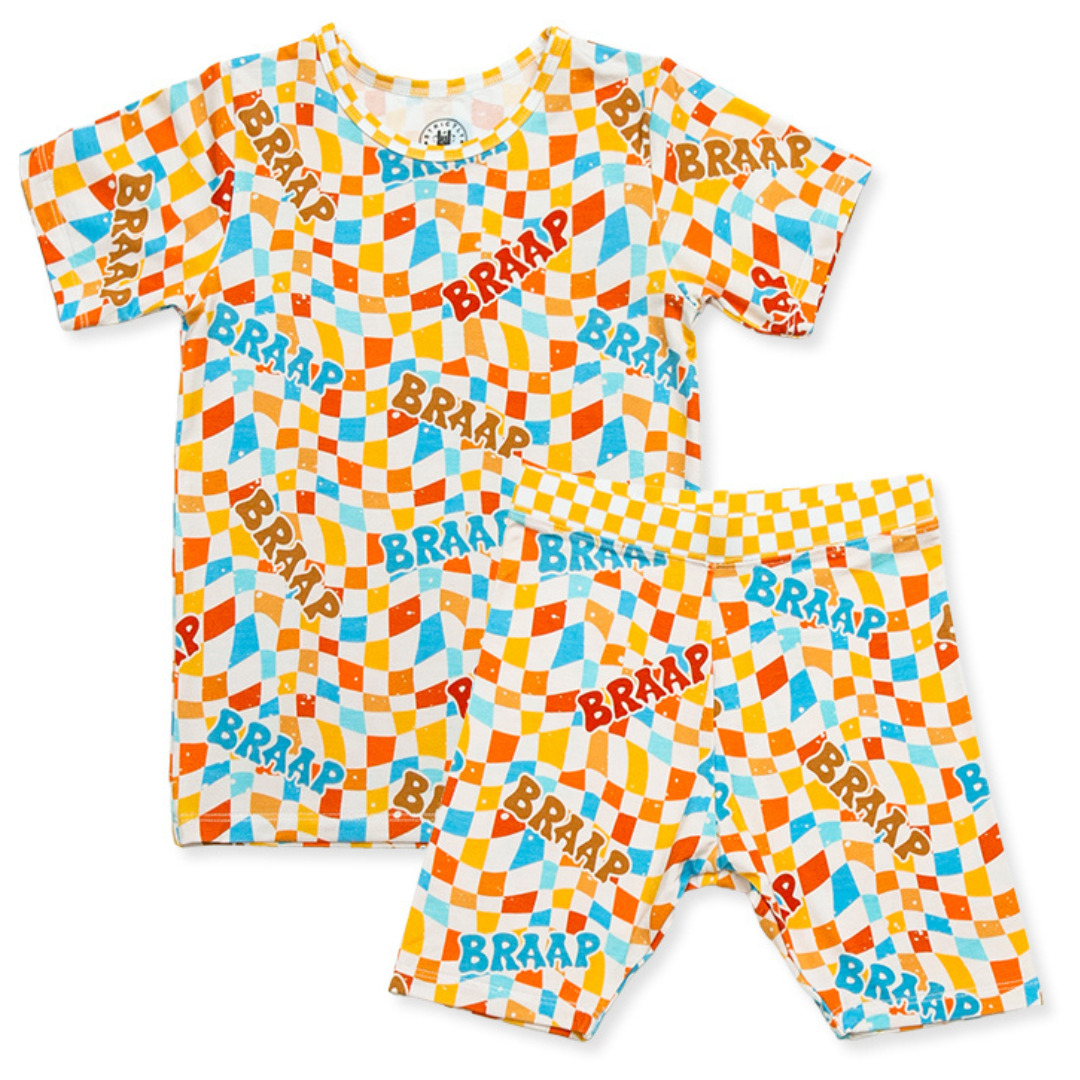Summertime Braaap 2 Piece Pajamas