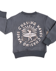 CHASING WAVES CREWNECK