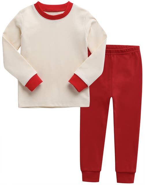 Daily Cotton Boys Girls Long Sleeve PJs