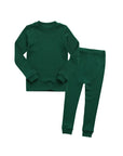 Ribbed Green Pajamas
