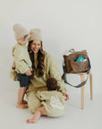 Ff Diaper Bag | Taupe