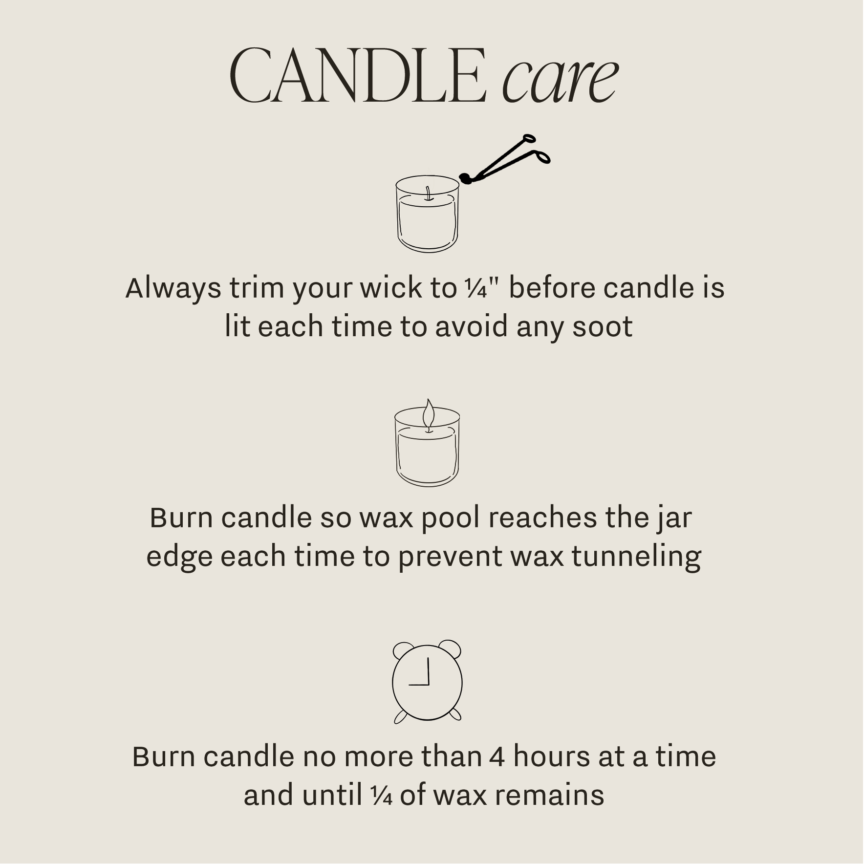Weekend Soy Candle - Clear Jar - 9 oz