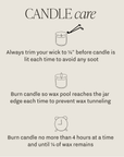 Weekend Soy Candle - Clear Jar - 9 oz