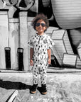 Pit Crew Romper in Bowie